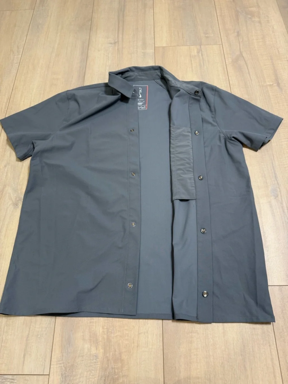 Nike Dr-Fit perfect stretch snap up shirt